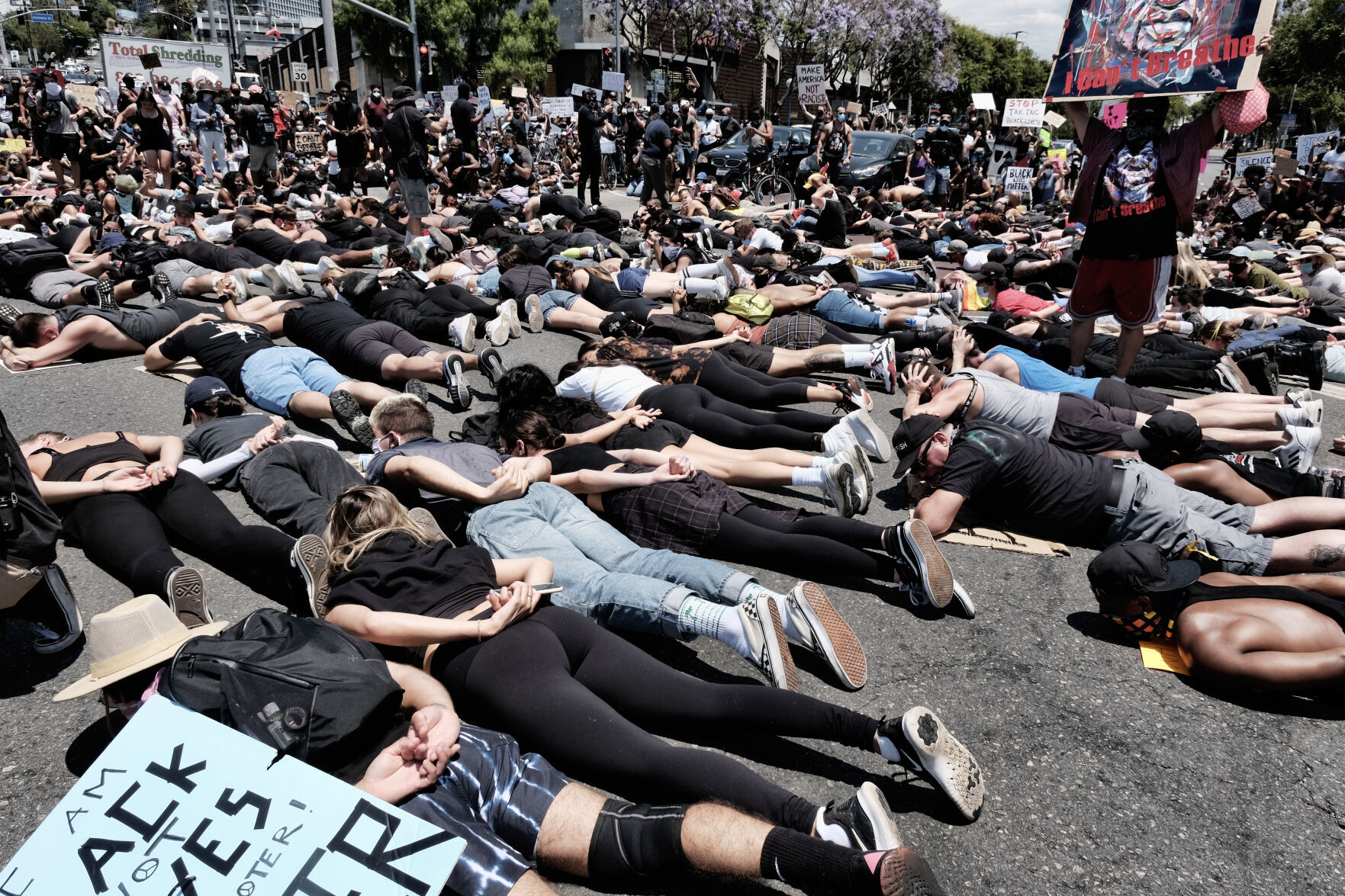 APTOPIX America Protests West Hollywood